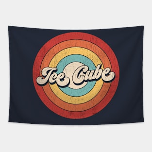 Vintage Circle Ice Cube Tapestry