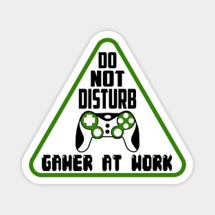 Do not disturb Gamer at work Magnet