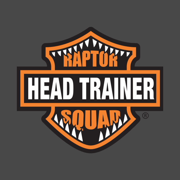 Raptor Biker Squad - Head Trainer by TeeBC