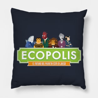 ECOPOLIS personajes 2020 Pillow