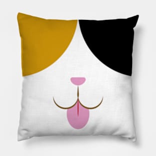 Calico Cat Mouth Pillow