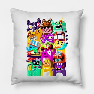 Doodle NO SQUARE Pillow