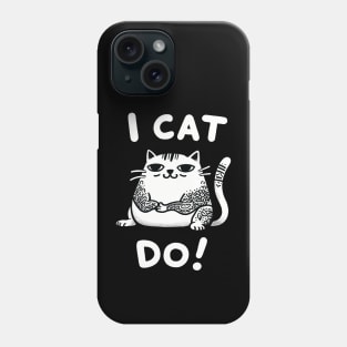 I Cat I do Tattoo Cat Phone Case