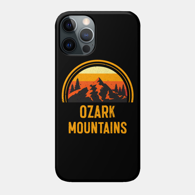 Ozark Mountains Arkansas AR Hiking Mountains Nature Vintage - Ozark Mountains - Phone Case