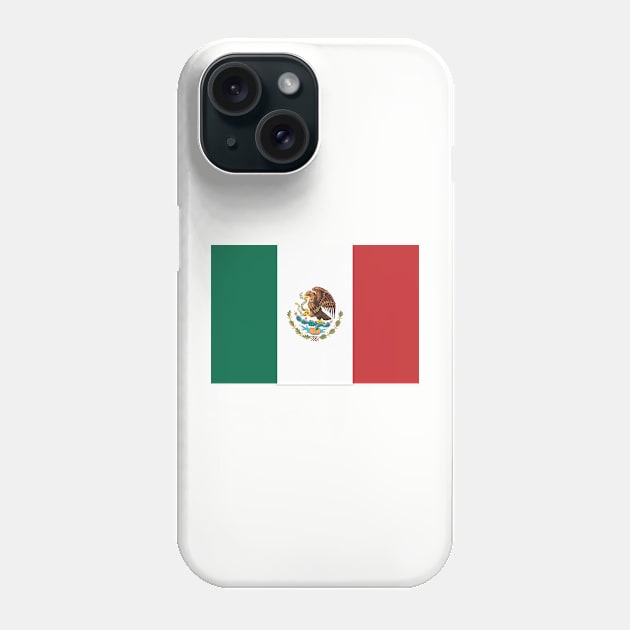 Mexican Mexico Flag Phone Case by hispanicworld