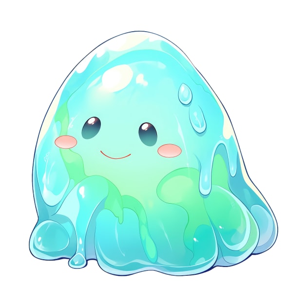 Chibi style Slime Creature by SundayDonuts