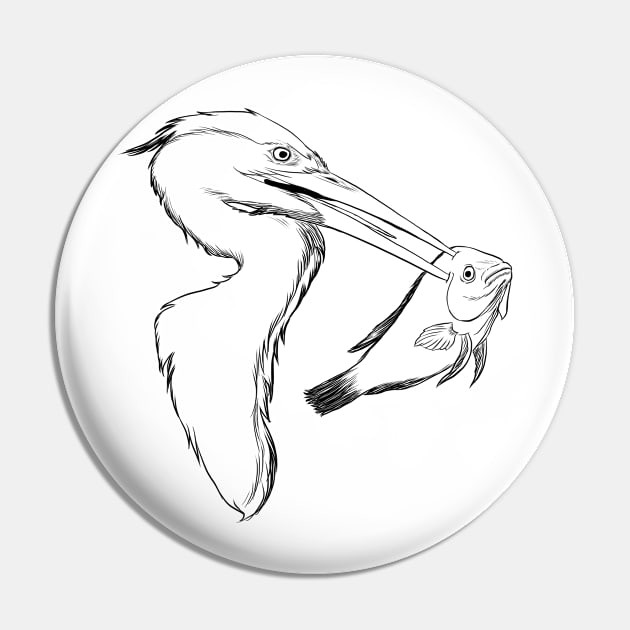 Hunting bird Pin by Dutyfresh