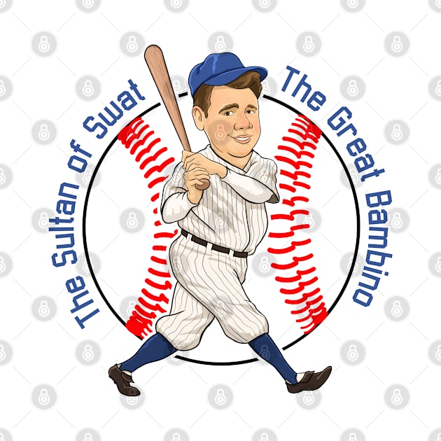 Babe Ruth The Great Bambino by GAMAS Threads