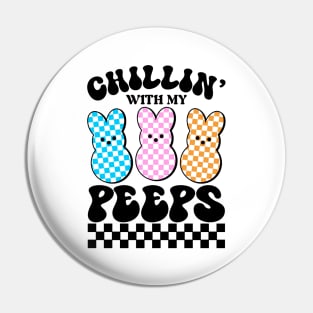 Chilling with my peeps Pin