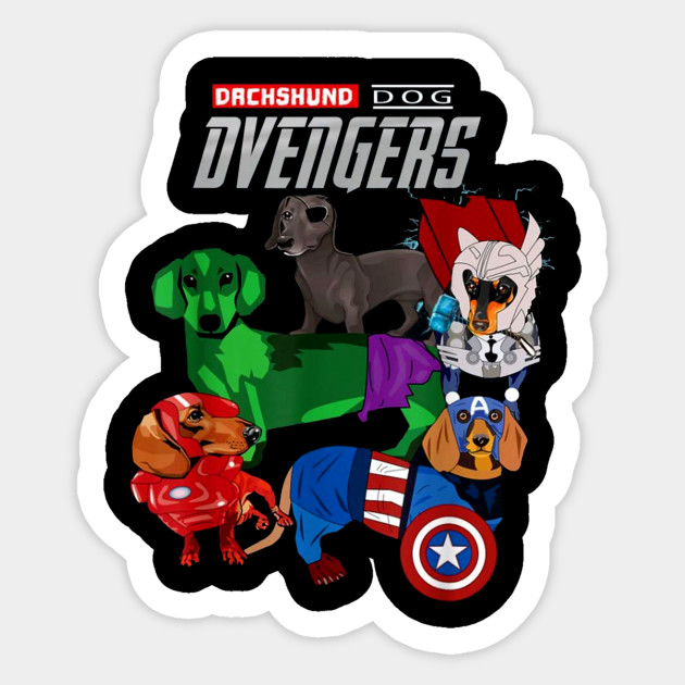 dachshund avengers