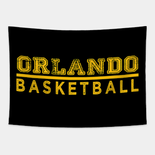 Awesome Basketball Orlando Proud Name Vintage Beautiful Team Tapestry