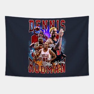 Vintage Rodman Bootleg Tapestry