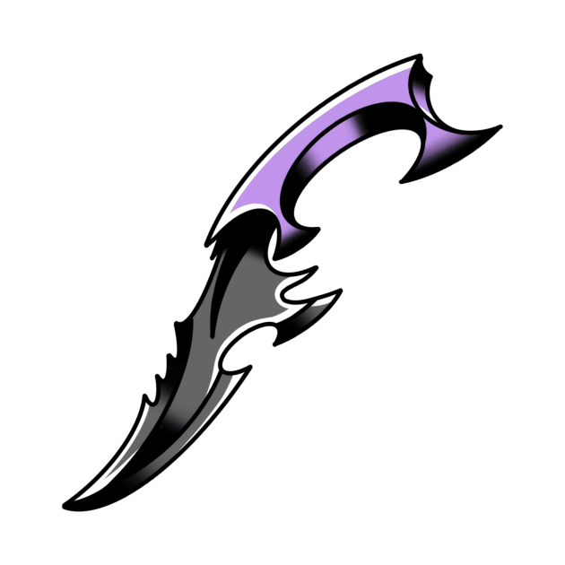 Knife by drawingsbydarcy