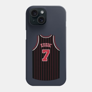 Toni Kukoc Chicago Jersey Qiangy Phone Case