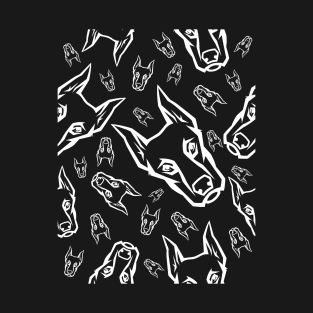 Doberman Heads T-Shirt