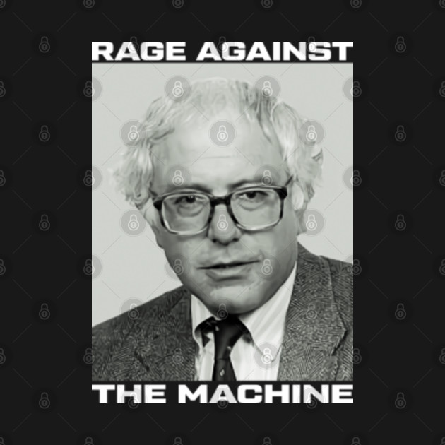 bernie sanders rage against the machine t shirt