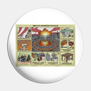 Nuclear Survival Poster Pin