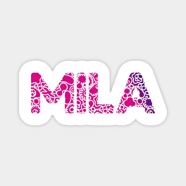 MILA NAME Magnet by YourStyleB