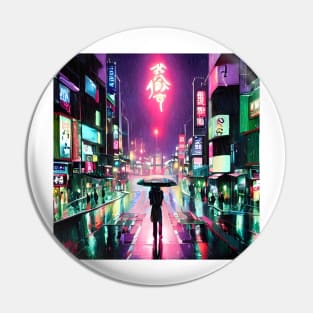 Neo Tokyo - The Last Man - Night Lights Pin