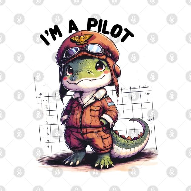 Crocodile Pilot by Cutetopia