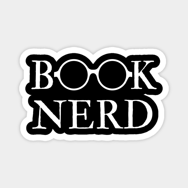 Book Nerd Magnet by FunnyStylesShop