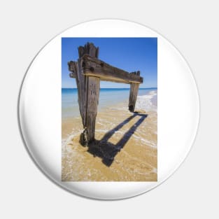 The Old Cattle Jetty, Observation Point, Point Nepean, Mornington Peninsula, Victoria, Australia. Pin