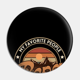 My Favorite People Call Me Bepa Funny Father's Day T-Shirt Pin