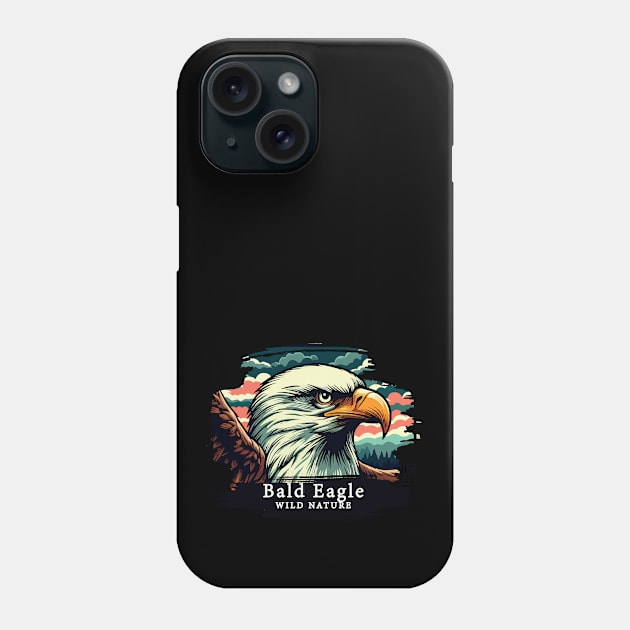 Bald Eagle - WILD NATURE - BALD EAGLE -2 Phone Case by ArtProjectShop