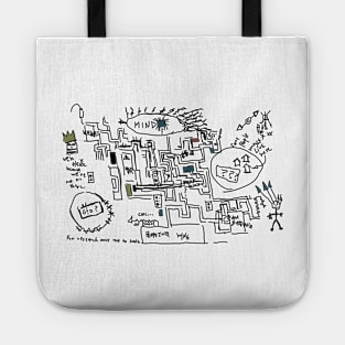 Petey's Lumon Map (Severance) Tote