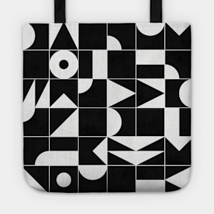 My Favorite Geometric Patterns No.18 - Black Tote