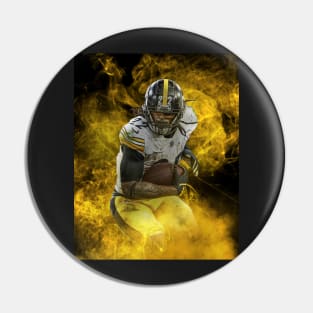 Najee Harris Pittsburgh Sports Art Pin