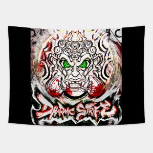 Dharmic Strife Purity Cover Tapestry