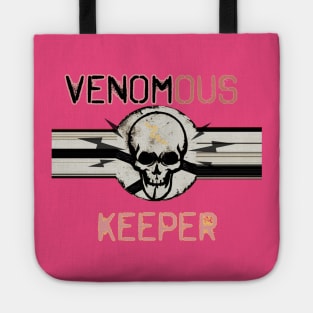 Venomous Keeper Skull (pink) Tote