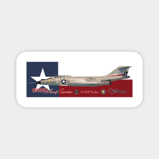 McDonnell F-101B Voodoo 111st FIS Texans Magnet