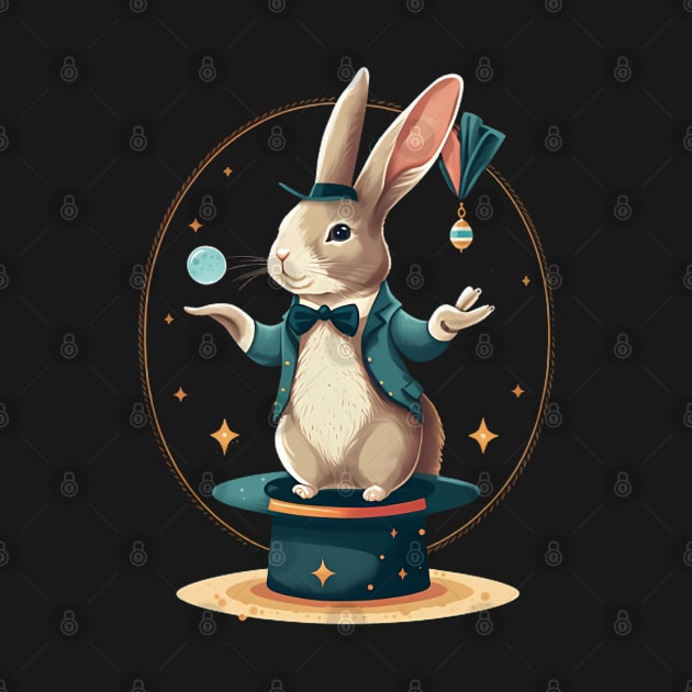 Rabbit Wizard: A Magical Performance by zoocostudio