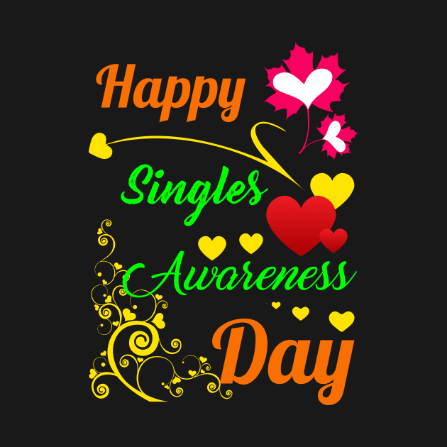 Happy Singles Awareness Day Anti-Valentines Day by chatchimp