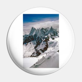 Chamonix Aiguille du Midi Mont Blanc Massif French Alps France Pin