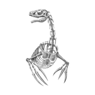 Therizinosaurus Skeleton T-Shirt