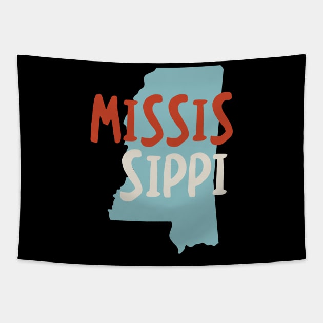 State of Mississippi Tapestry by whyitsme