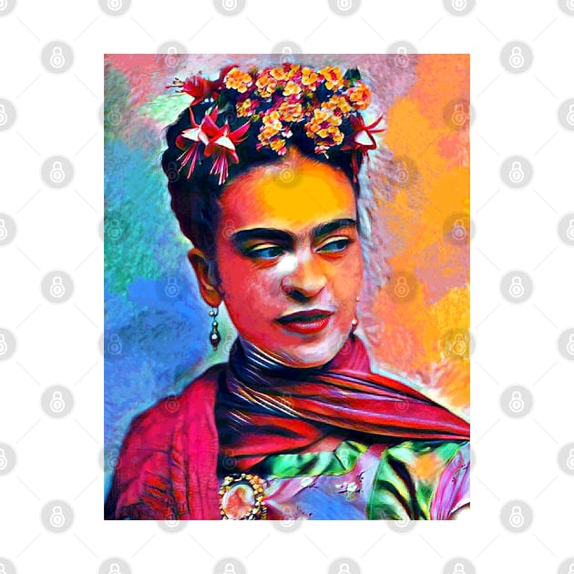 Frida Kahlo by Sanzida Design