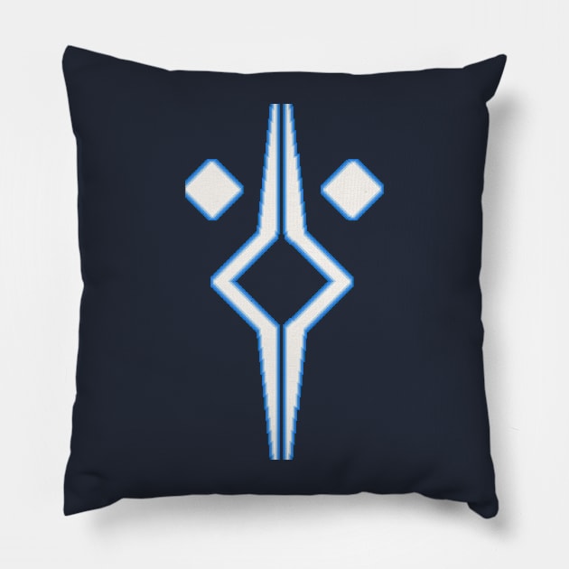 ahsoka neon sign Pillow by aphro