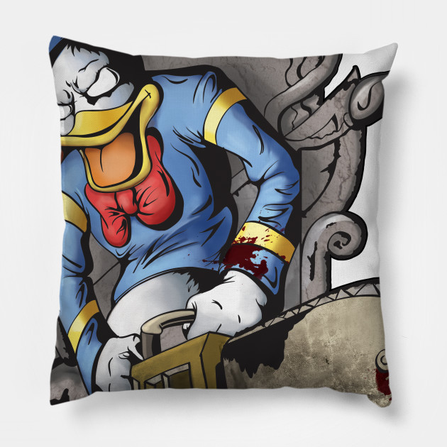 Donald Duck Donald Duck Pillow Teepublic