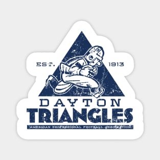 Dayton Triangles Football Magnet