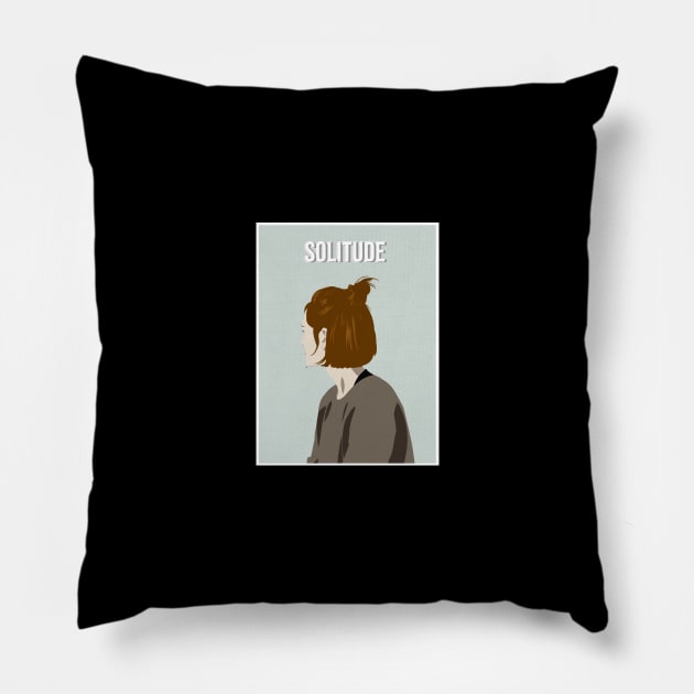 solitude Pillow by revertunfgttn