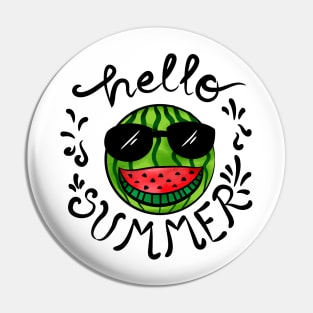 hello summer watermelon Pin