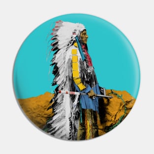 Native American Oglala Lakota Sioux Pin