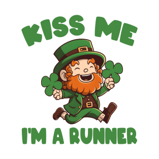 Kiss Me I'm A Runner T-Shirt