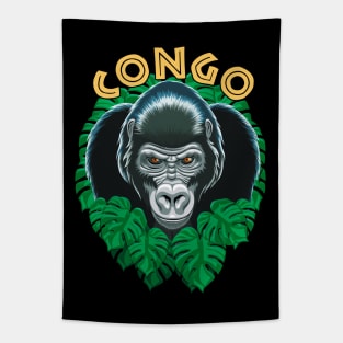 Gorilla's Face | Congo Tapestry