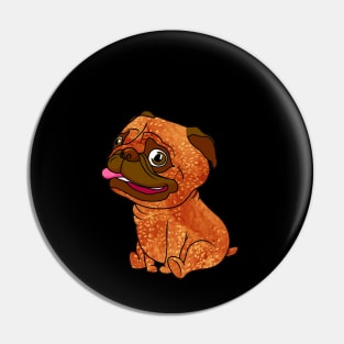 Yummy pugloaf Pin