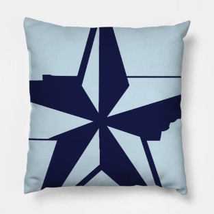 Tennessee Star - Navy Pillow